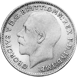 Großbritannien 3 Pence 1911-1920 Georg V.
