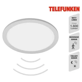 Telefunken KAMA 1 LED-Panel grau