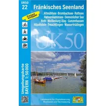 Landesamt Für Digitalisierung, Vermessung Bayern UK50-22 Fränkisches Seenland