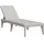 vidaXL Sonnenliege 186 x 60 x 29 cm Grau