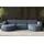 kaiser möbel Ecksofa, Sofa U form, Couch U form MODENA U STUDIO stoff Neve Blau - Blau