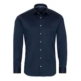 Eterna Herren Hemd blau Slim Fit, blau, NOS
