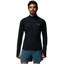 Columbia Stealth Spring Long Sleeve Half Zip Tee black L