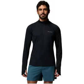 Columbia Stealth Spring Long Sleeve Half Zip Tee black L