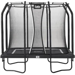 Trampoline - Premium Black Edition - 214 x 153 cm - Rechteckig Schwarz SCHWARZ 153