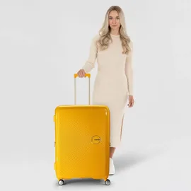 American Tourister Soundbox 4-Rollen Cabin 80 cm / 131 l gelb/gold