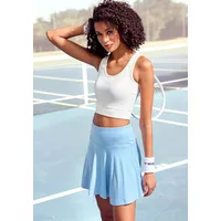 vivance active by lascana Skort Damen Tellerröcke Blau 36/38