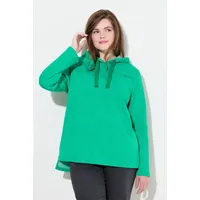 Ulla Popken Sweatshirt Schriftdruck Gelb/Grün 62/64