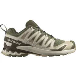 SALOMON Herren Trailrunningschuhe SHOES XA PRO 3D, Deep Lichen Green/Safari/Dark Earth, 42