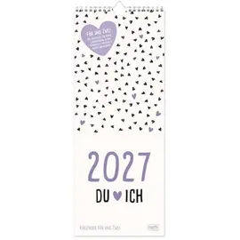 Häfft Du + Ich Kalender für uns Zwei 2027 3-spaltig