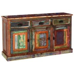 Sideboard 'Seaside' Massivholz Recycletes Holz Shabby Chic