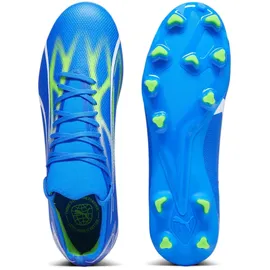 Puma Ultra Match FG/AG Herren Ultra Blue-Puma White-Pro Green 44,5
