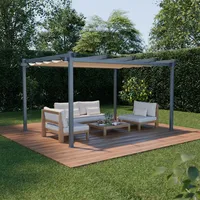 Sweeek - Aluminium Pergola 3x4m Isla