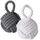 Boltze Türstopper Zuber Grau/Weiß 15 x 23 cm