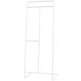 [en.casa] Kleiderständer Weiß Metall, 63x166x48 cm, Garderobe, Garderobenständer Sandviken 166x63x48 Stahl