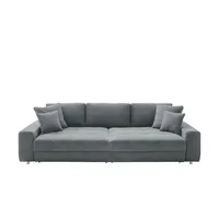 bobb Big Sofa  Arissa de Luxe , grau , Maße (cm): B: 292 H: 84 T: 120.0