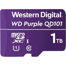 Western Digital WD Purple SC QD101 microSD 1000 GB, Violett