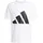 adidas Essentials Big Logo Kurzarm-T-Shirt White / Black XL