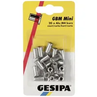 Gesipa 1433669 Blindnietmutter M4 20 St.