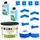 LEVEL PLUS Dichtset für Duschabdichtung 12 kg Flüssigfolie Dichtband 20 m Tiefengrund 2 L