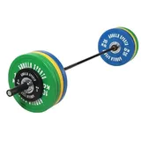 Langhantel Set Olympia Bumper Plates PRO 140 kg