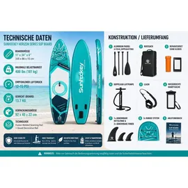 Coil SUP Board Set 335 x 86 x 15 cm Blau