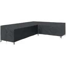 vidaXL Möbelbezug Schwarz 355 x 275 x 80 cm 600D Oxford Stoff