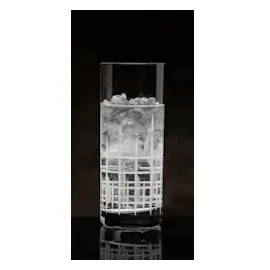 Stölzle Lausitz Saftgläser NYB Manhattan 380 ml – Elegante Allroundgläser für Saft, Wasser & Cocktails – Wassergläser aus bleifreiem Kristallglas – Spülmaschinen- & stoßfest, made in Germany