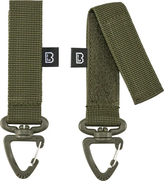 Brandit Belt and Molle Loop, mousqueton - Olive