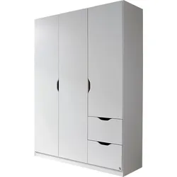 rauch Kleiderschrank »Freising geräumiger Schrank Garderobe Schlafzimmerschrank«, (in 2 Breiten erhältlich TOP ANGEBOT !), mit Griffmulden und Schubkästen OTTO ́s Chois TOP PRODUKT rauch weiß