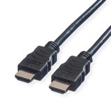 VALUE HDMI Anschlusskabel HDMI-A Stecker 7.50m Schwarz 11.99.5544 Geschirmt HDMI-Kabel