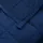 vidaXL Gewichtsdecke Blau 200x200 cm 9 kg Stoff