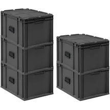 Proregal Eurobox NextGen Portable 33,5 x 40 x 60 cm 5-tlg. schwarz