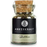 Basilikum, Kräuter Basilikum, gerebelt, 25g im Korkenglas