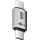goobay USB-C-Adapter 40 Gb/s Silber