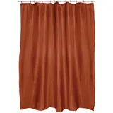 MSV Duschvorhang 180 x 200 cm terracotta