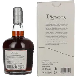 Dictador Rum Párrafo I 19 Years Old 40% vol 0,7 l Geschenkbox
