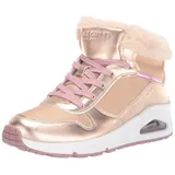 Skechers 310518L RSGD Sneaker, Rose Gold Pu/Lt. Pink Trim, 28 EU - 28 EU