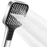 VEHHE Duschkopf Wassersparend Silber 7 Strahlarten