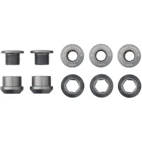 Wolf Tooth Kettenblattschrauben 6 mm Gunmetal