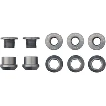 Wolf Tooth Kettenblattschrauben 6 mm Gunmetal