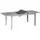 Merxx Amalfi Set 7-tlg. Tisch 200 x 90 cm inkl. Stapelsessel schwarz