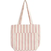 HAY Outdoor Market Einkaufstasche Beige/Rot