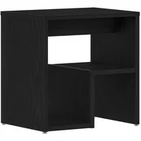 VidaXL Nachttisch Schwarz Eiche 40x30x40 cm Ingenieured Holz