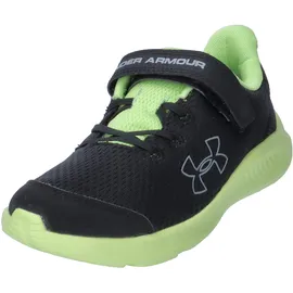 Under Armour Ps Pursuit 3 Big Logo Ac Laufschuhe - Black / Morph Green / Mod Gray - EU 32