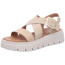 TAMARIS Sandalette Damen, beige, Größe 40 EU
