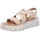TAMARIS Sandalette Damen, beige, Größe 40 EU
