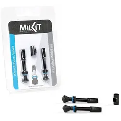 MILKIT Tubeless-Ventile SV - 35 mm Schwarz Modell 2024