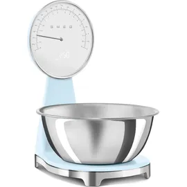 Smeg KSF01PBWW Küchenwaage Blau, Küchenwaage