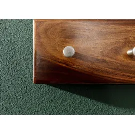 MASSIVMOEBEL24.DE Wandgarderobe Toronto Walnuss